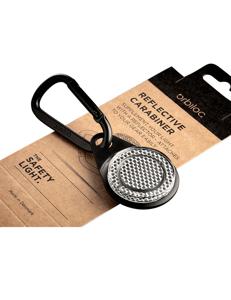 Reflex Orbiloc Reflective Carbiner Vit produkt bild