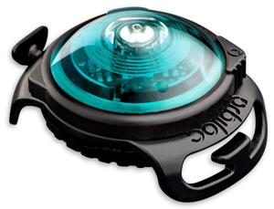Orbiloc Safety Light hundlampa Turquoise produkt bild