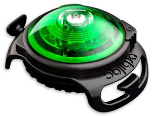 Orbiloc Safety Light hundlampa Green produkt bild
