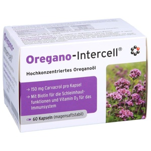 OREGANO-INTERCELL magensaftresistente Weichkapseln Produktbild