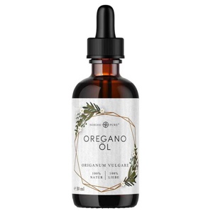 Oregano Öl mit 80% Carvacrol vegan Nordic Pure, 30 ml Öl Produktbild