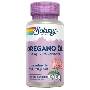 OREGANO ÖL Solaray Kapseln Produktbild