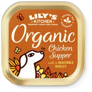 Organic Chicken Supper Våtfoder För Hund 150g produkt bild