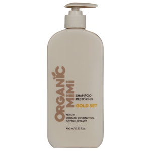 Organic Mimi Shampoo Restoring Gold Set 400 ml produkt bild