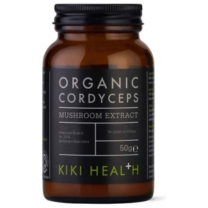 Organic Mushroom Extract Cordyceps pulver 50g Kiki Health produkt bild