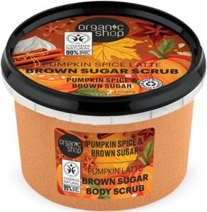 Organic Shop Brown Sugar Body Scrub Pumpkin Spice Latte 250 ml produkt bild