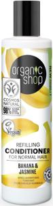 Organic Shop Refilling Conditioner for Normal Hair Banana and Jasmine 280ml produkt bild