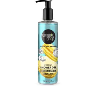 Organic Shop Firming Shower Gel Lemon Macaron 280ml produkt bild