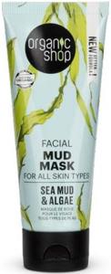 Organic Shop Facial Mud Mask Sea Mud & Algae 75 ml produkt bild