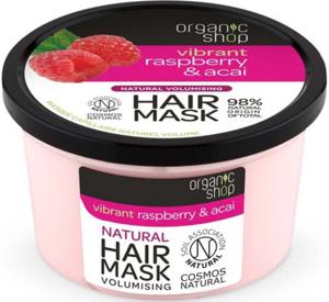 Organic Shop Hair Mask Raspberry & Acai 250ml produkt bild