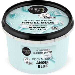 Angel blue body mousse. Nourishing. Blueberry & Cotton 250ml produkt bild