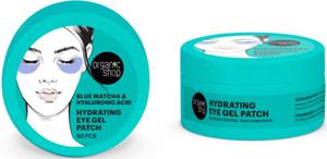 Organic Shop Ögonpads, 1 st, Blå Matcha & Hyaluronsyra produkt bild
