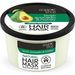 Organic Shop Avocado & Honey Hair Mask   250 ML produktbillede