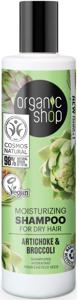 Organic Shop Moisturizing Shampoo for Dry Hair Artichoke and Broccoli 280ml produkt bild