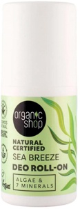 Organic Shop Sea Breeze Deo Roll-On   50 ML produktbillede