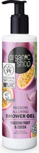 Organic Shop Alluring Shower Gel Passion Fruit & Cocoa 280 ml produkt bild