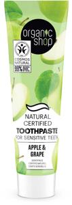 Organic Shop Apple & Grape Toothpaste for sensitive teeth 100g produkt bild