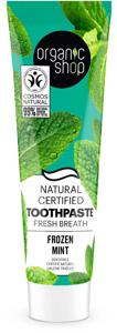 Organic Shop Mint Toothpaste Fresh Breath 100g produkt bild