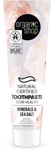 Organic Shop Minerals & Salt Toothpaste Gum Health 100g produkt bild
