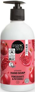 Organic Shop Hand Soap Pomegranate 500ml produkt bild
