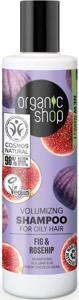 Organic Shop Volumizing Shampoo for Oily Hair Fig and Rosehip 280ml produkt bild