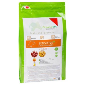 ORGANICVET-Hund-Trockennahrung-SENSITIVE Produktbild