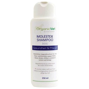 OrganicVet Molestex Shampoo für Hunde, 250 ml Shampoo Produktbild