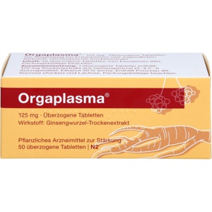 ORGAPLASMA überzogene Tabletten Produktbild