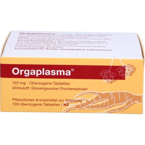 ORGAPLASMA überzogene Tabletten Produktbild