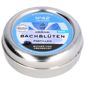 ORIGINAL BACHBLÜTEN PASTILLEN No 42 VERTRAUEN 50 g Pastillen Produktbild