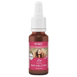 ORIGINAL BACHBLÜTEN TROPFEN NR 40 ENERGIE 20 ml Tropfen zum Einnehmen Produktbild
