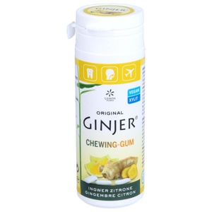 Original GINJER Kaugummi Ingwer-Zitrone 30 g Kaugummi Produktbild