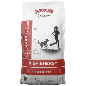Original High Energy All Breed Torrfoder för Hundar - 12 kg produkt bild