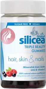 Original Silicea Triple Beauty Gummies hair skin nails 60 st produkt bild