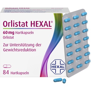 ORLISTAT HEXAL 60 mg Hartkapseln Produktbild