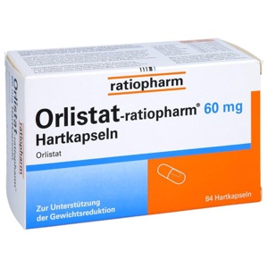 ORLISTAT-ratiopharm 60 mg Hartkapseln Produktbild