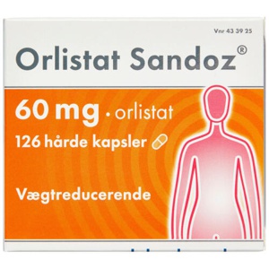 Orlistat Sandoz 60 mg 84 stk produktbillede