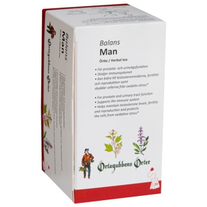 Örtagubben Balans Man 20 tepåsar produkt bild