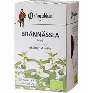 Örtagubben Brännässla Blad Te-påsar 20 st produkt bild