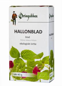 Hallonblad 40 g produkt bild