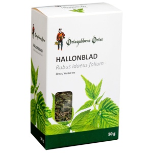 Örtagubben Hallonblad 50 g produkt bild