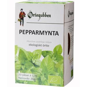 Örtagubben Te Pepparmynta blad, 20 påsar produkt bild