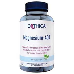 Orthica Magnesium 400 Tabletten, 120 St Tabletten Produktbild