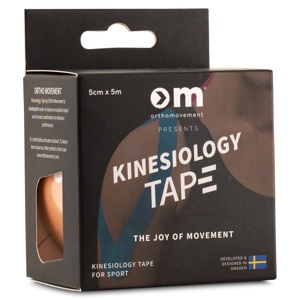 Ortho Movement Kinesiology Tape 5cm One Size Beige produktbillede
