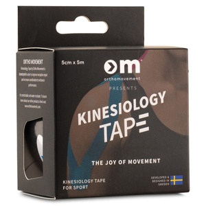 Ortho Movement Kinesiology Tape 5cm One Size Black produktbillede