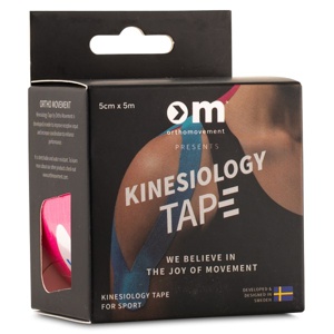 Ortho Movement Kinesiology Tape 5cm One Size Pink produktbillede