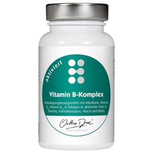 ORTHODOC Vitamin B-Komplex aktiviert Kapseln Produktbild
