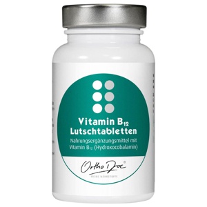 ORTHODOC Vitamin B12 Lutschtabletten Produktbild