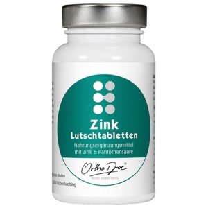 ORTHODOC Zink Lutschtabletten Produktbild