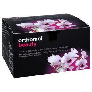 ORTHOMOL beauty Trinkampullen Nachfüllpackung Produktbild